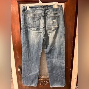 Nautica Men's Light Blue Straight Jeans